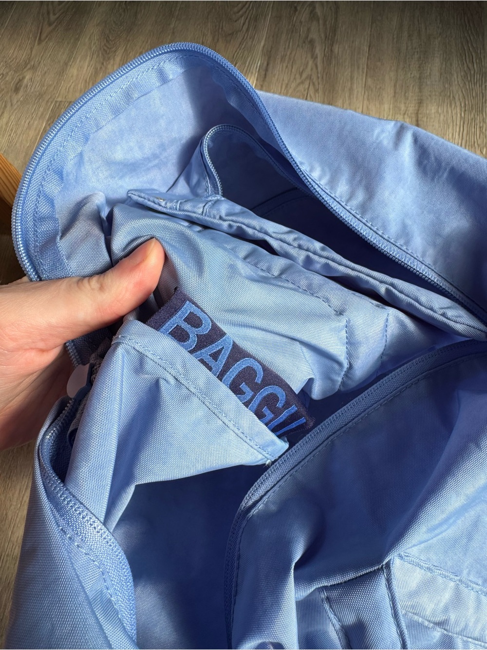 Baggu French Blue Cloud Bag - Picture 5 of 8